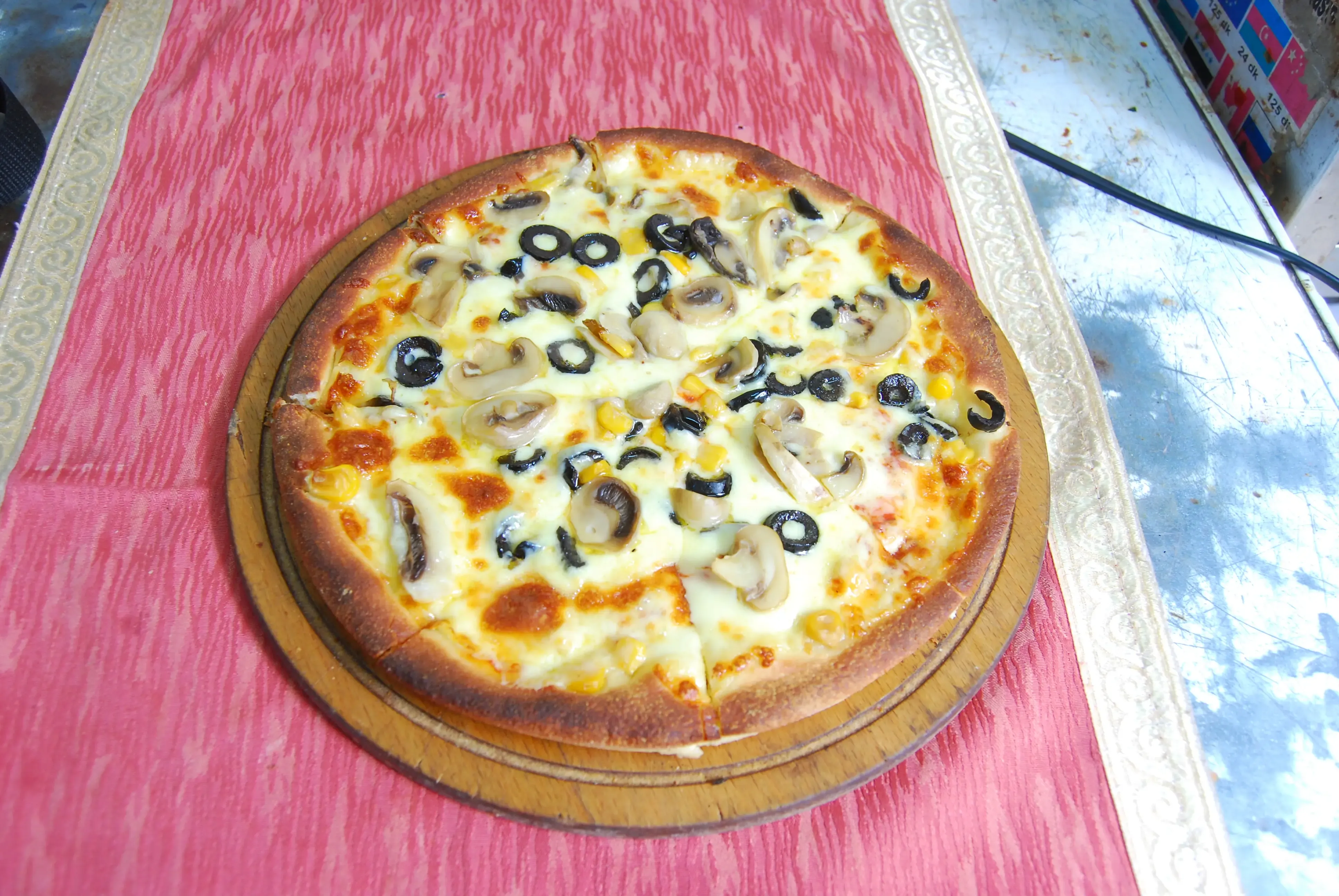 Mantarlı Pizza